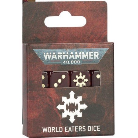 Warhammer 40,000 - World Eaters : Set De Dés | 5011921237814