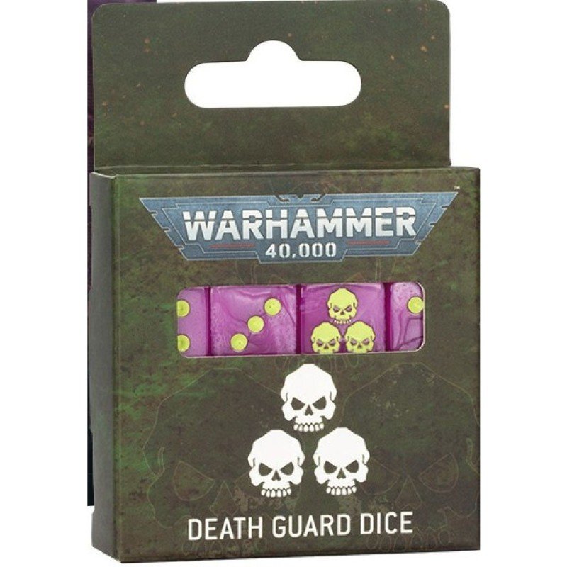 Warhammer 40,000 - Death Guard: Dice | 5011921237807