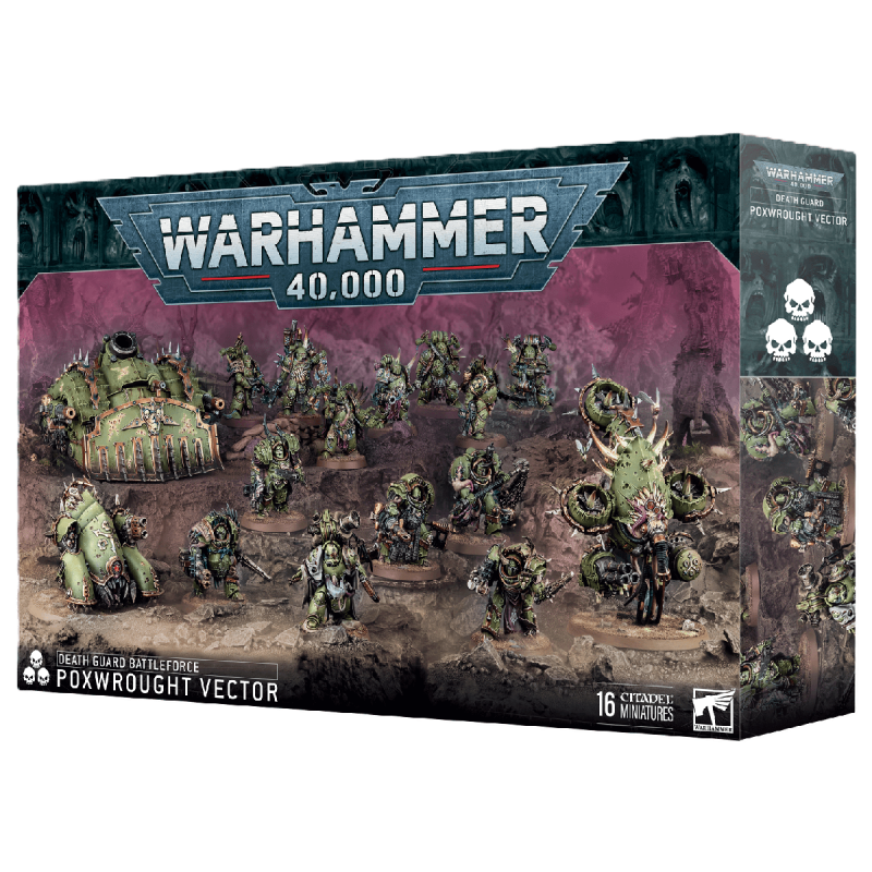 Warhammer 40,000 - Death Guard : Battleforce : Poxwrought Vector/ Vecteur Vérole | 5011921226313