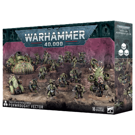 Warhammer 40,000 - Death Guard : Battleforce : Poxwrought Vector/ Vecteur Vérole | 5011921226313