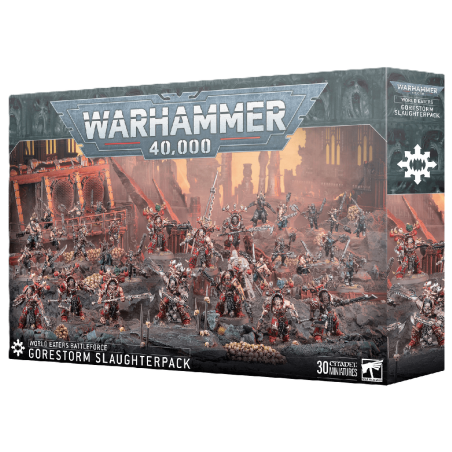 Warhammer 40,000 - World Eater : Battleforce : Gorestorm Slaughterpack / Carnameute De Tempête De Sang | 5011921226337