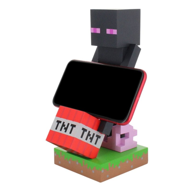Minecraft Enderman Cable Guys Controller Holder and Phone Stand 22cm | 5060525897351