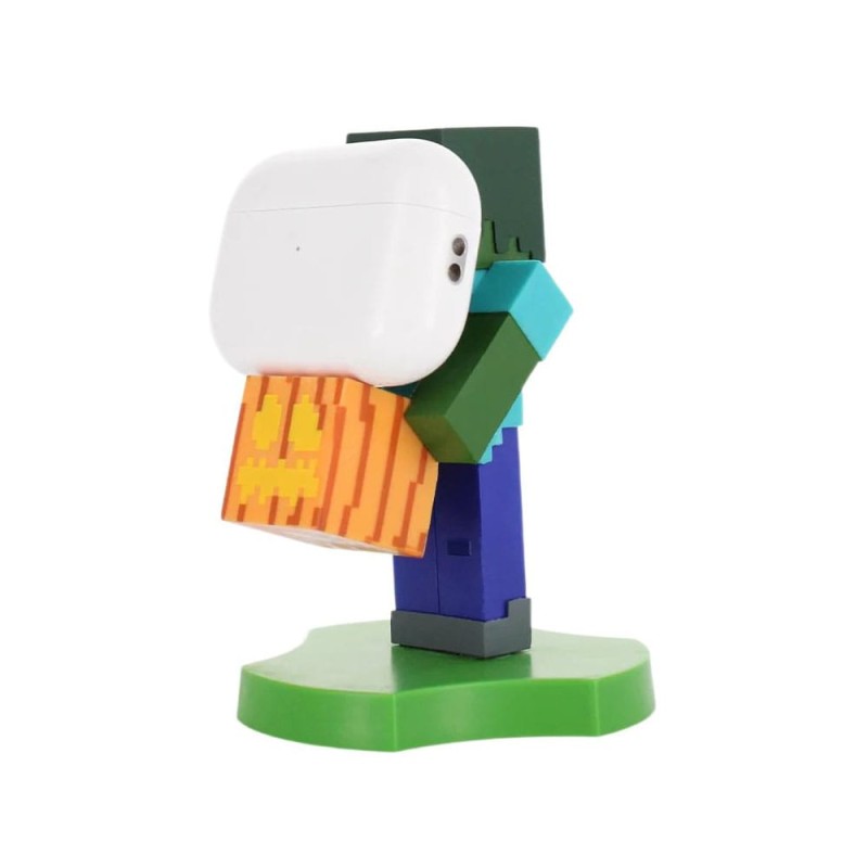 Minecraft Zombie Holdems Cable Guys support d'appareil et support de téléphone 11cm | 5060525897283