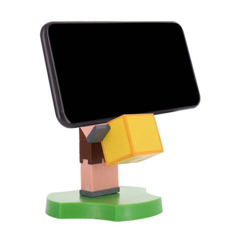 Minecraft Piglin Guys Holdems Cable Guys support d'appareil et support de téléphone 11cm | 5060525897306