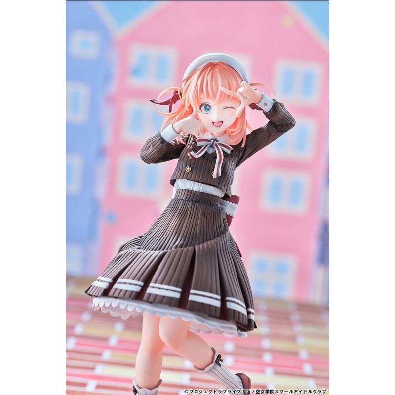 Love Live! Hasuno Sora Jogakuin School Idol Club statuette PVC 1/7 Hinoshita Kaho Fortune Movie Ver. 24 cm | 4573629960100