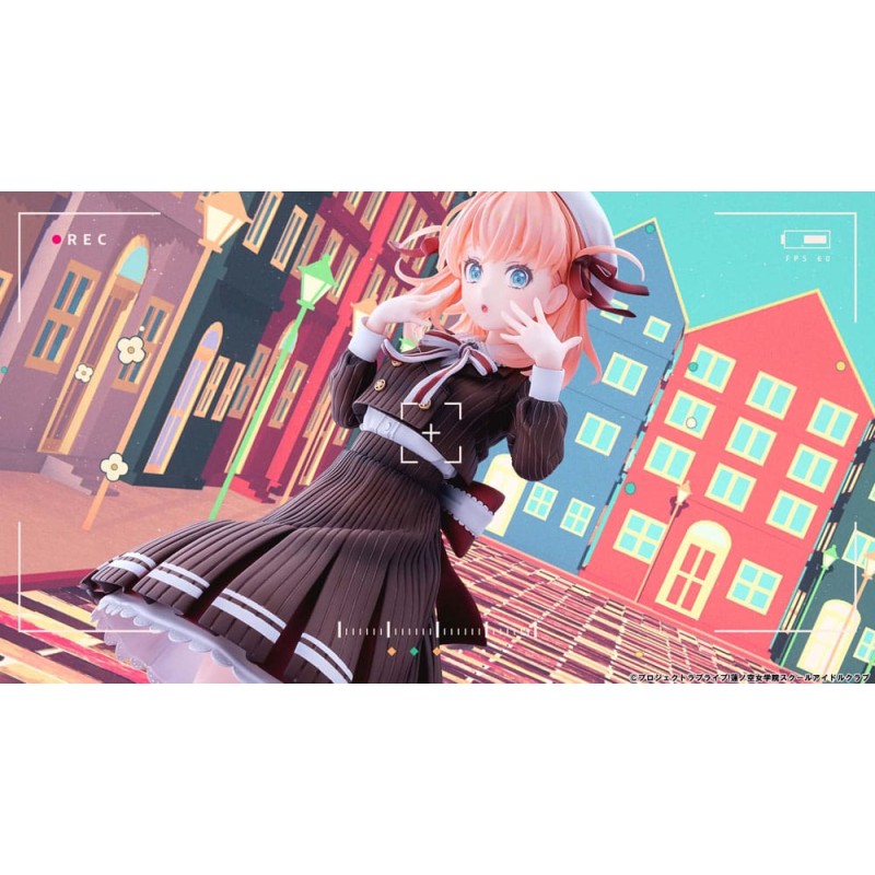 Love Live! Hasuno Sora Jogakuin School Idol Club statuette PVC 1/7 Hinoshita Kaho Fortune Movie Ver. 24 cm | 4573629960100