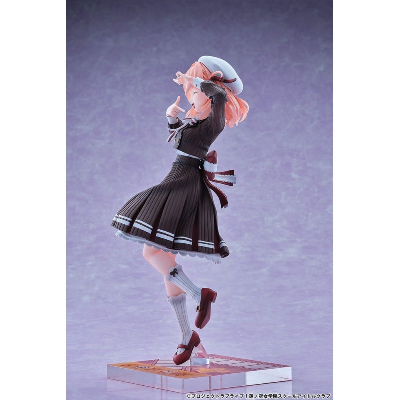 Love Live! Hasuno Sora Jogakuin School Idol Club statuette PVC 1/7 Hinoshita Kaho Fortune Movie Ver. 24 cm | 4573629960100
