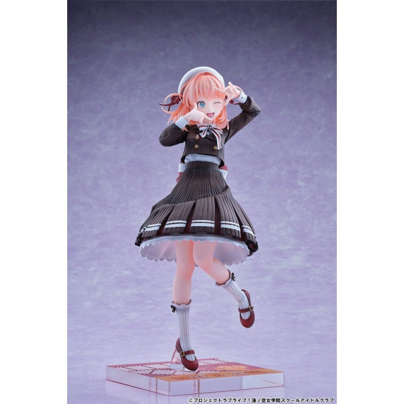 Love Live! Hasuno Sora Jogakuin School Idol Club statuette PVC 1/7 Hinoshita Kaho Fortune Movie Ver. 24 cm | 4573629960100