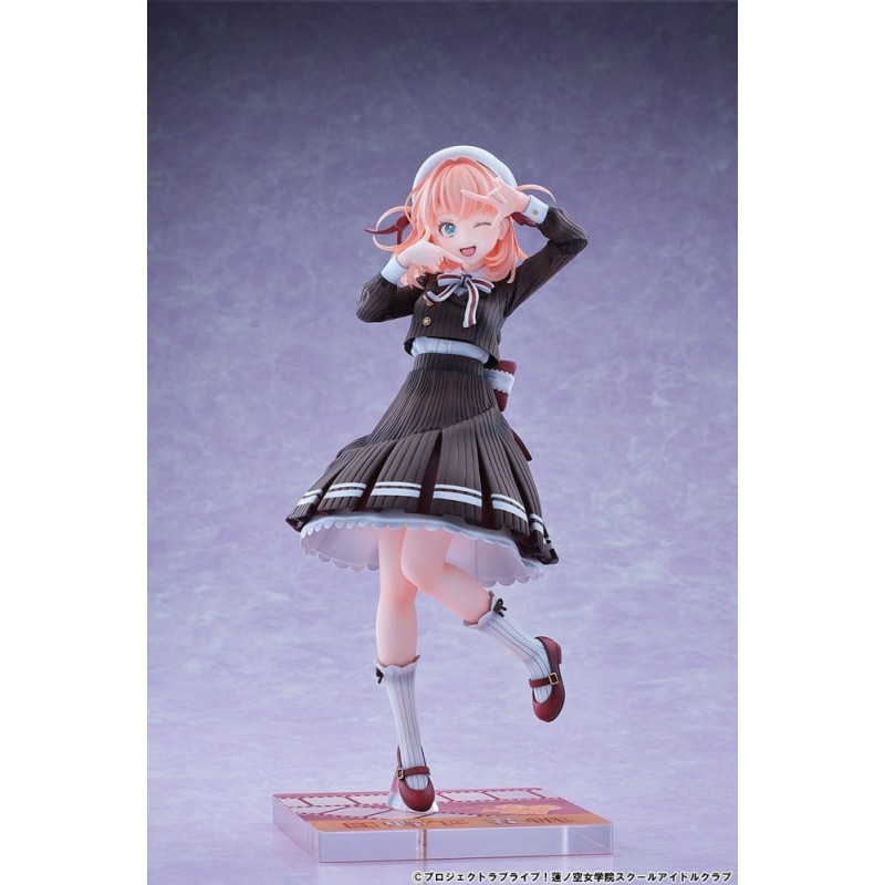 Love Live! Hasuno Sora Jogakuin School Idol Club statuette PVC 1/7 Hinoshita Kaho Fortune Movie Ver. 24 cm | 4573629960100