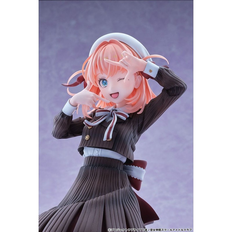 Love Live! Hasuno Sora Jogakuin School Idol Club statuette PVC 1/7 Hinoshita Kaho Fortune Movie Ver. 24 cm | 4573629960100