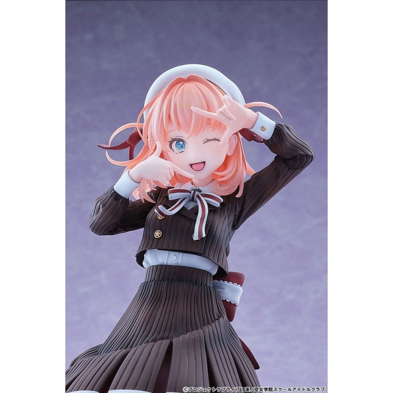 Love Live! Hasuno Sora Jogakuin School Idol Club statuette PVC 1/7 Hinoshita Kaho Fortune Movie Ver. 24 cm | 4573629960100