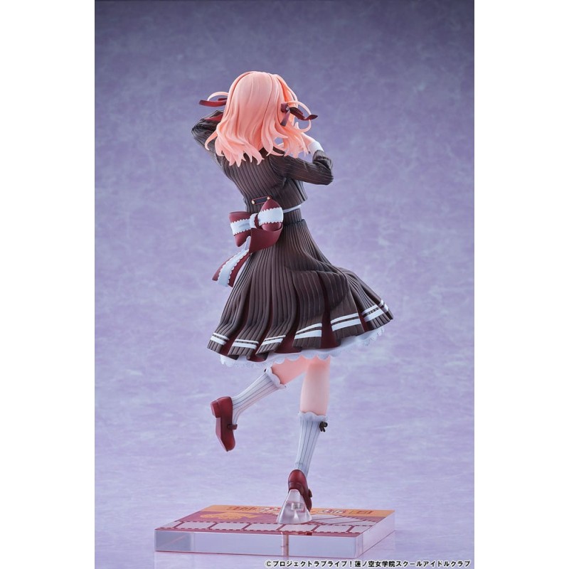 Love Live! Hasuno Sora Jogakuin School Idol Club statuette PVC 1/7 Hinoshita Kaho Fortune Movie Ver. 24 cm | 4573629960100