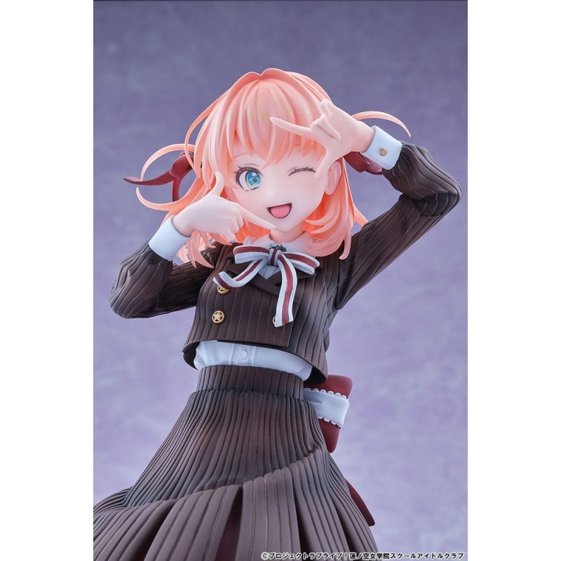 Love Live! Hasuno Sora Jogakuin School Idol Club statuette PVC 1/7 Hinoshita Kaho Fortune Movie Ver. 24 cm | 4573629960100