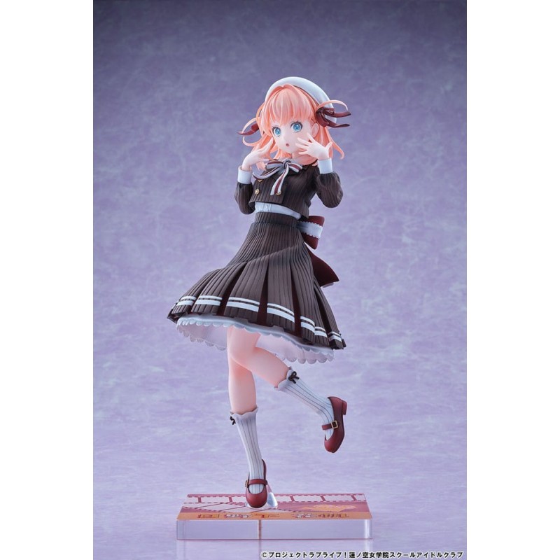 Love Live! Hasuno Sora Jogakuin School Idol Club statuette PVC 1/7 Hinoshita Kaho Fortune Movie Ver. 24 cm | 4573629960100