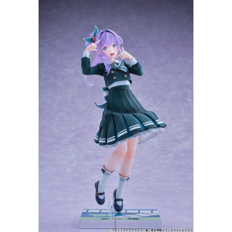 Love Live! Hasuno Sora Jogakuin School Idol Club statuette PVC 1/7 Otomune Kozue Fortune Movie Ver. 24 cm | 4573629960117