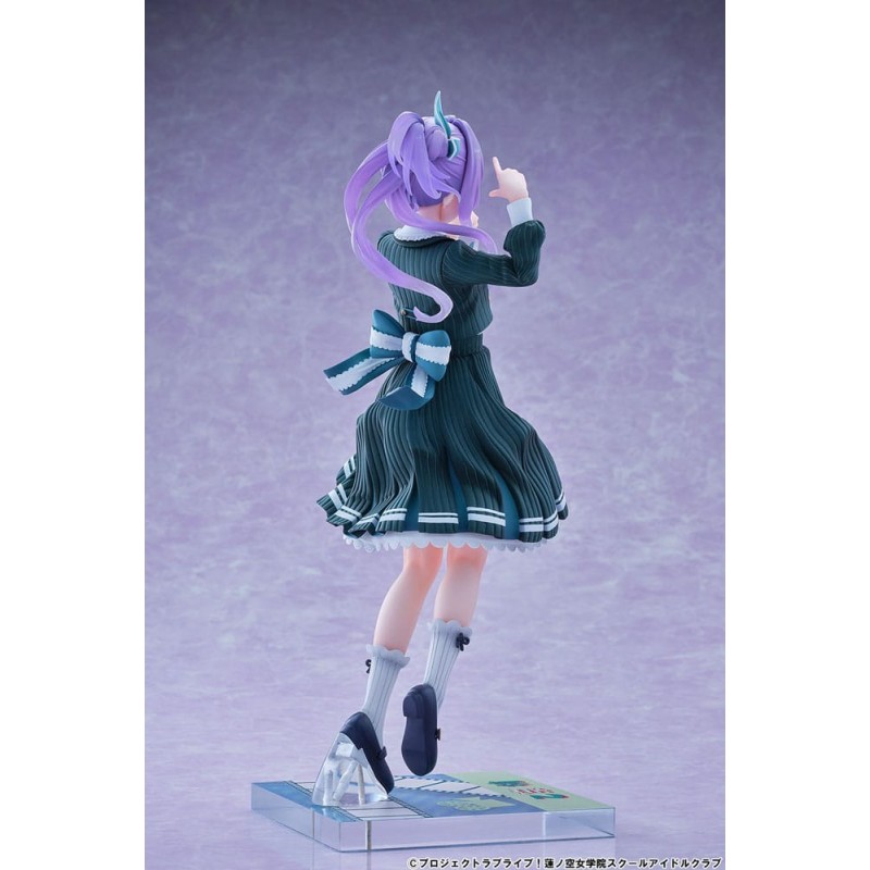 Love Live! Hasuno Sora Jogakuin School Idol Club statuette PVC 1/7 Otomune Kozue Fortune Movie Ver. 24 cm | 4573629960117