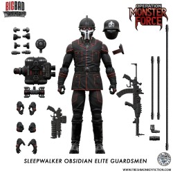 Operation: Monster Force figurine 1/12 Sleepwalker Obsidian Elite Guardsmen 15 cm | 0658580014858