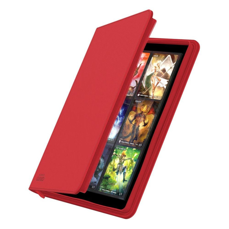 Ultimate Guard - Zipfolio 360 - 18-Pocket XenoSkin Rood