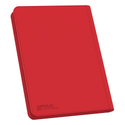 Ultimate Guard - Zipfolio 360 - 18-Pocket XenoSkin Rood