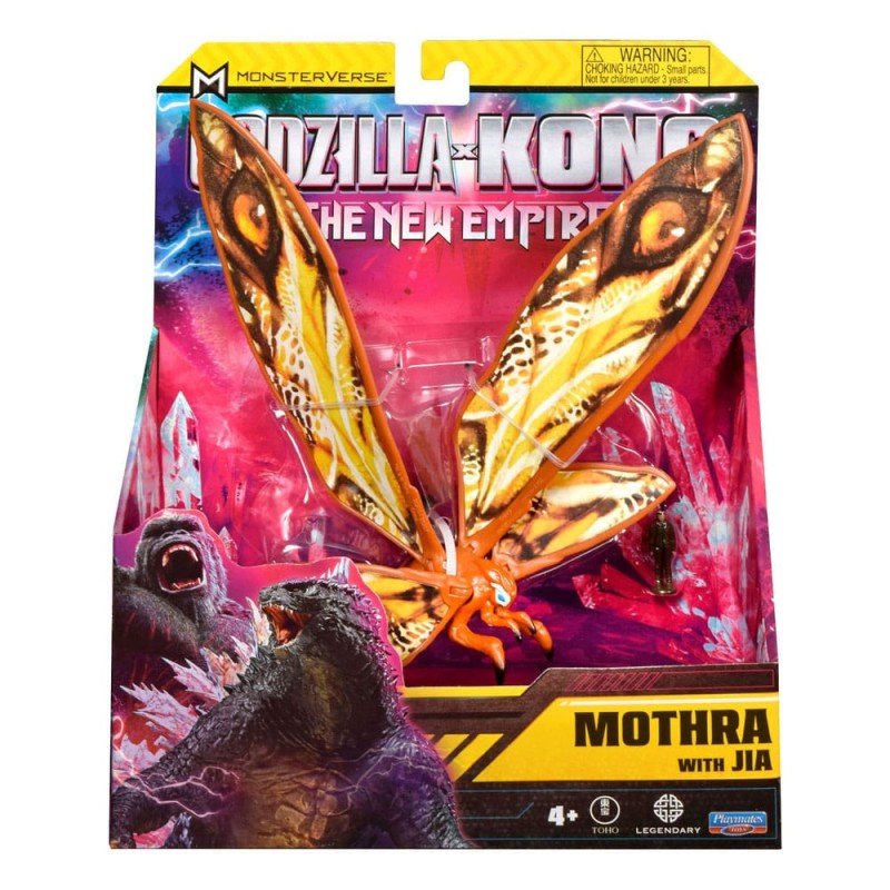 Godzilla x Kong: Le Nouvel Empire figurine Mothra with Jiva 15 cm | 0043377352075