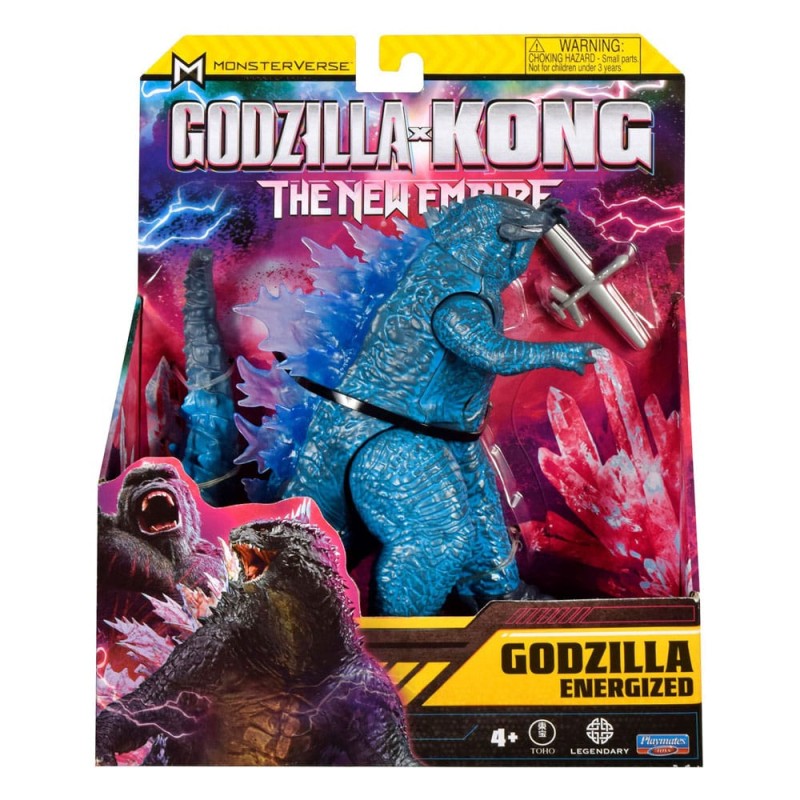 Godzilla x Kong: Le Nouvel Empire figurine Godzilla (Energized) 15 cm | 0043377352129