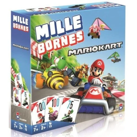 jeu : Mille Bornes - Mario Kart éditeur : TF1 / Dujardin version française
