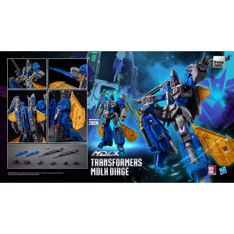 Transformers figurine MDLX Dirge 20 cm  | 4895250816855