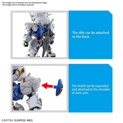 Gundam The Witch from Mercury Plastic Model Kit SD EX-Standard Plastic Model Kit Gundam Aerial | 4573102630315