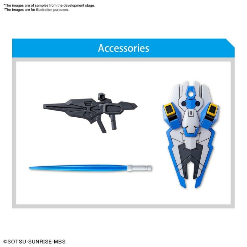 Gundam The Witch from Mercury Plastic Model Kit SD EX-Standard Plastic Model Kit Gundam Aerial | 4573102630315