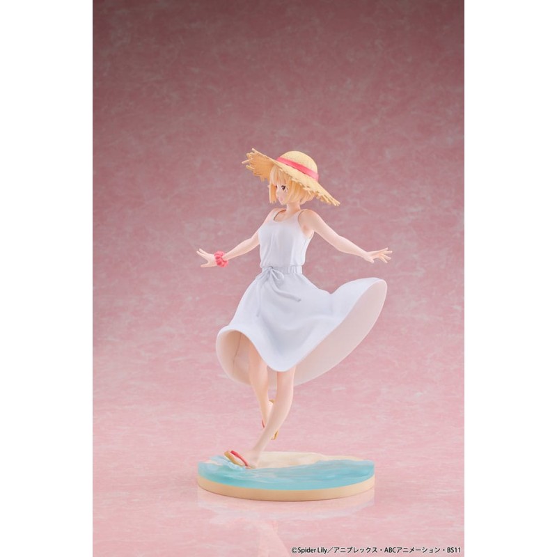 Lycoris Recoil PVC Statue 1/7 Chisato Nishikigi White Dress Ver. 23 cm | 4573629960018