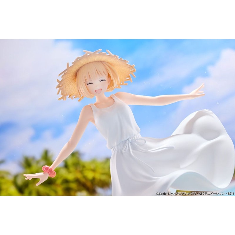 Lycoris Recoil PVC Statue 1/7 Chisato Nishikigi White Dress Ver. 23 cm | 4573629960018
