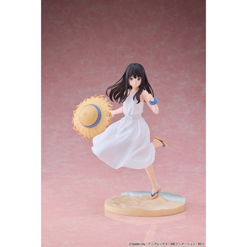 Lycoris Recoil PVC Statue 1/7 Takina Inoue White Dress Ver. 23 cm | 4573629960025