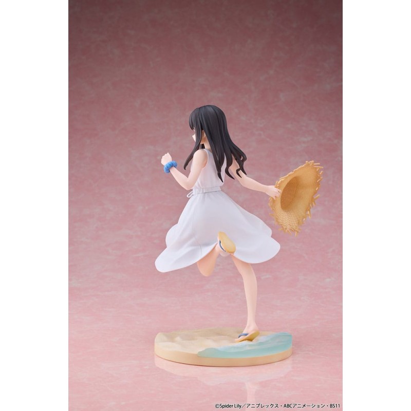 Lycoris Recoil PVC Statue 1/7 Takina Inoue White Dress Ver. 23 cm | 4573629960025