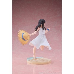 Lycoris Recoil PVC Statue 1/7 Takina Inoue White Dress Ver. 23 cm | 4573629960025