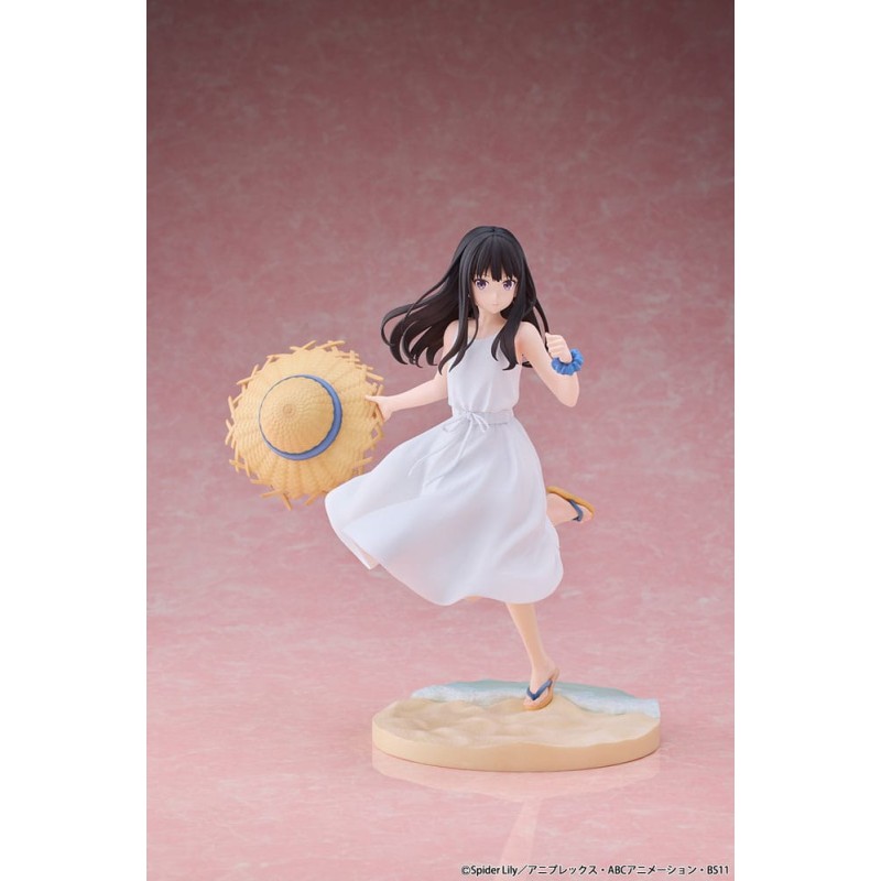 Lycoris Recoil PVC Statue 1/7 Takina Inoue White Dress Ver. 23 cm | 4573629960025