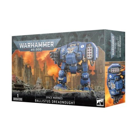 Warhammer 40,000 - Space Marines : Ballistus Dreadnought | 5011921200504