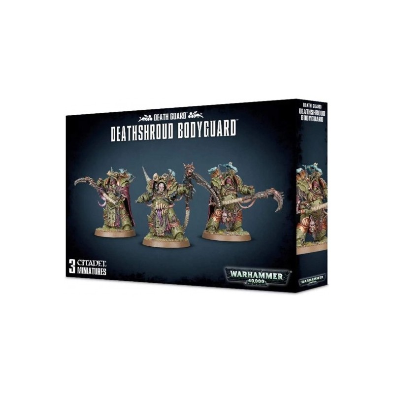Warhammer 40,000 -Death Guard : Deathshroud Bodyguard / Gardes Du Corps Du Linceul