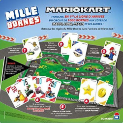 jeu : Mille Bornes - Mario Kart éditeur : TF1 / Dujardin version française