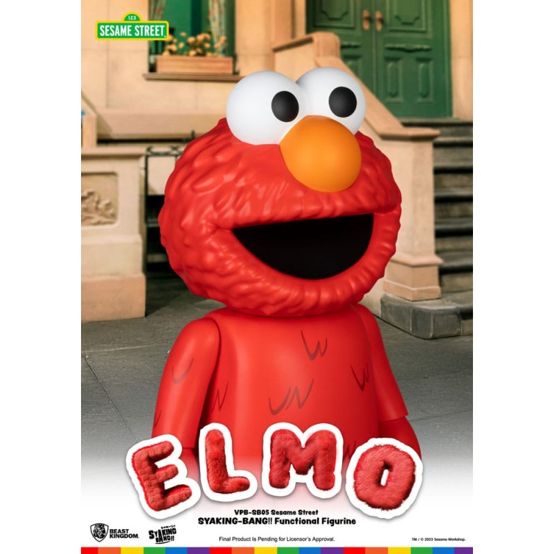 Sesame Street Syaing Bang Vinyl Piggy Bank Elmo 47 cm | 4711385251999
