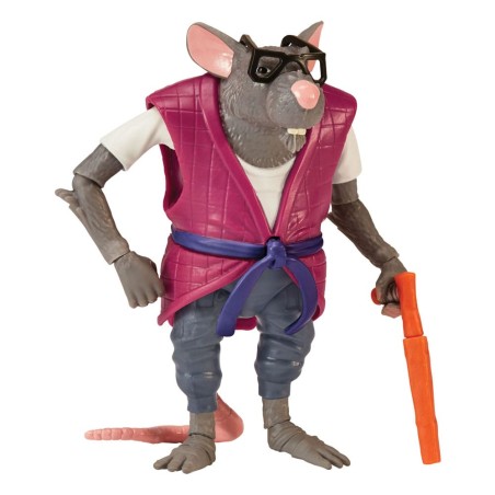 Tortues Ninja: Mutant Mayhem figurine Splinter 10 cm  | 0043377355069