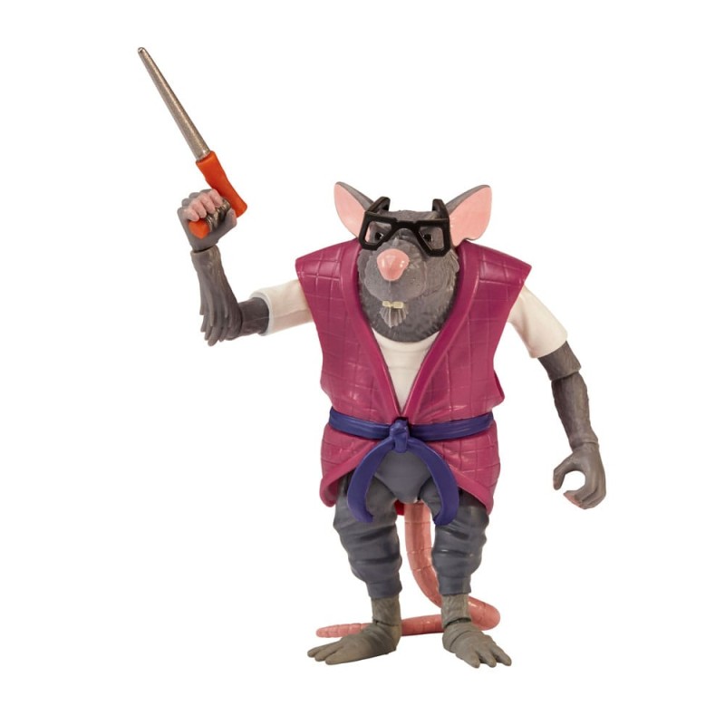 Teenage Mutant Ninja Turtles: Mutant Mayhem Splinter Figure 10 cm  | 0043377355069