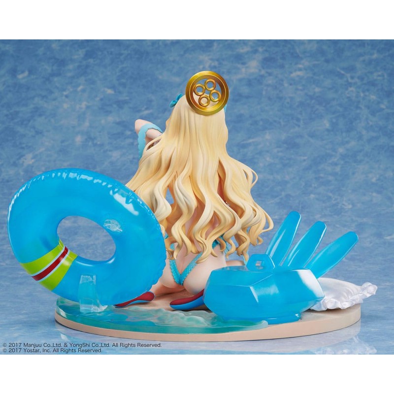 Azur Lane statuette PVC 1/4 Emile Bertin swimsuit costume Côte d'Azur 21 cm | 4595643112129