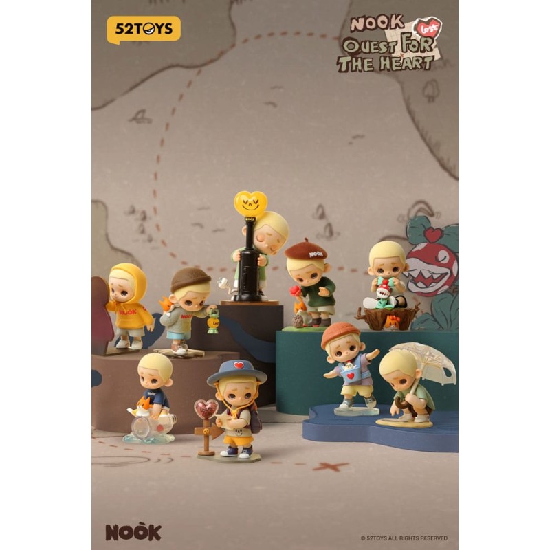 Nook Blind Box Figures Assortment Quest for the Heart 9 cm (8) | 6958985014137
