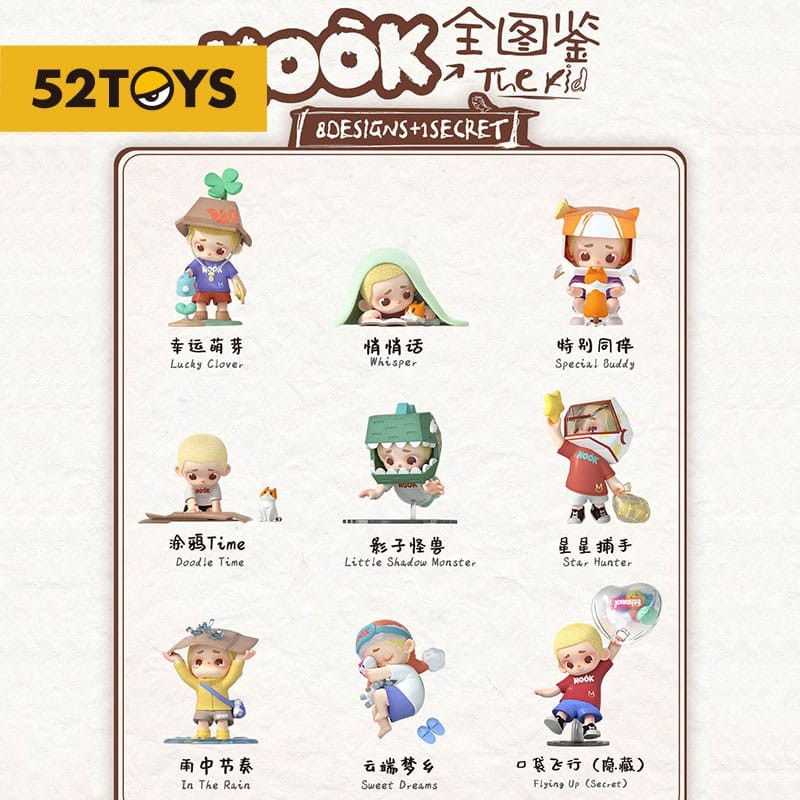 Nook Blind Box Figures Assortment The Kid 9 cm (8) | 6958985023641