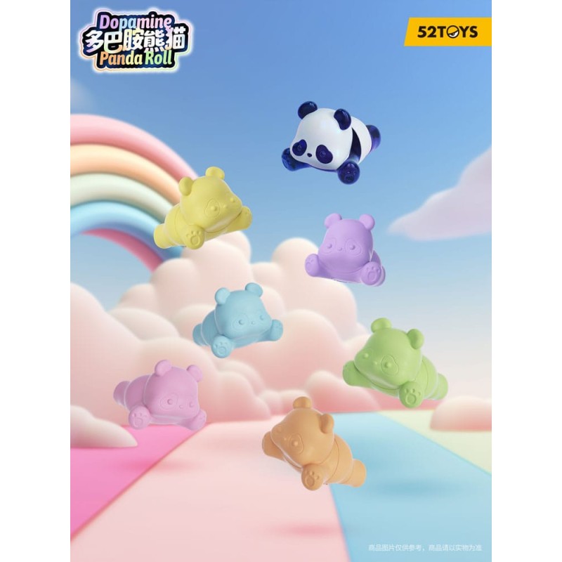 Panda Roll Blind Box Figures Assortment Dopamine Pandas 3 cm (6) | 6958985024389