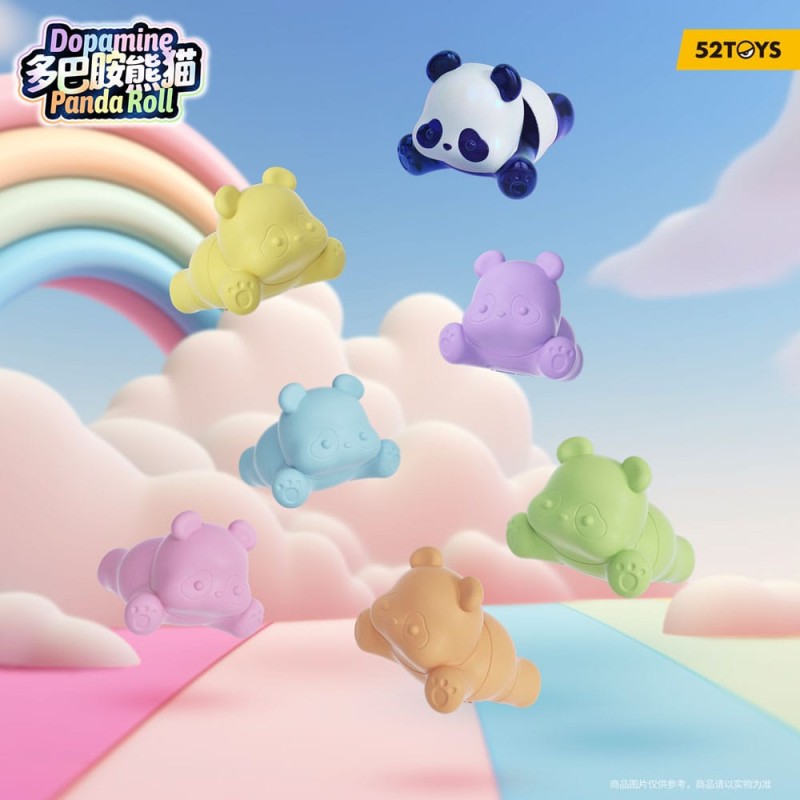 Panda Roll Blind Box Figures Assortment Dopamine Pandas 3 cm (6) | 6958985024389