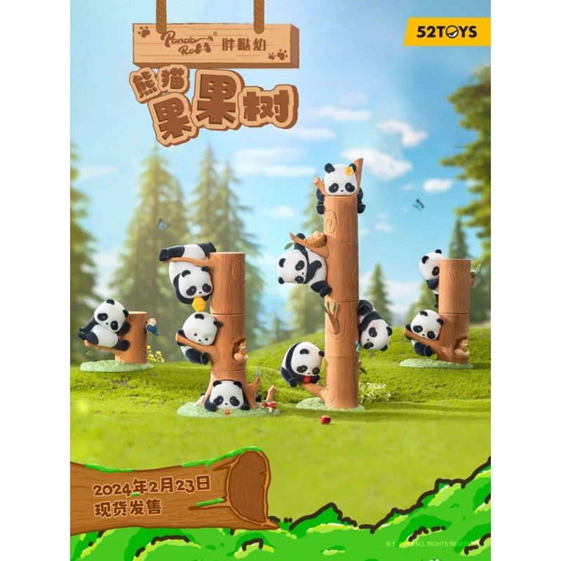 Panda Roll assortiment figurines Blind Box Fruit Tree Climbing 7 cm (8) | 6958985025164