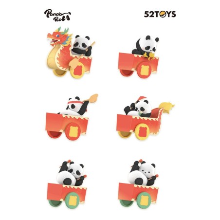 Panda Roll Blind Box Figures Assortment Dragon Boat Racing 10 cm (4) | 6958985025935