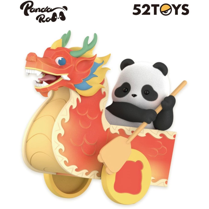 Panda Roll Blind Box Figures Assortment Dragon Boat Racing 10 cm (4) | 6958985025935