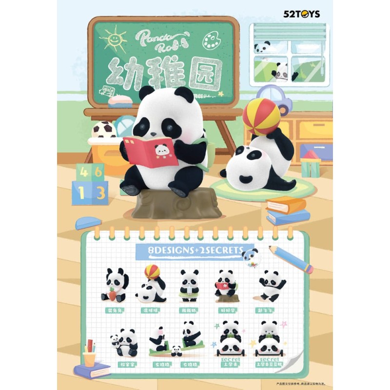 Panda Roll Blind Box Figures Assortment Kindergarten 7 cm (8) | 6958985026468